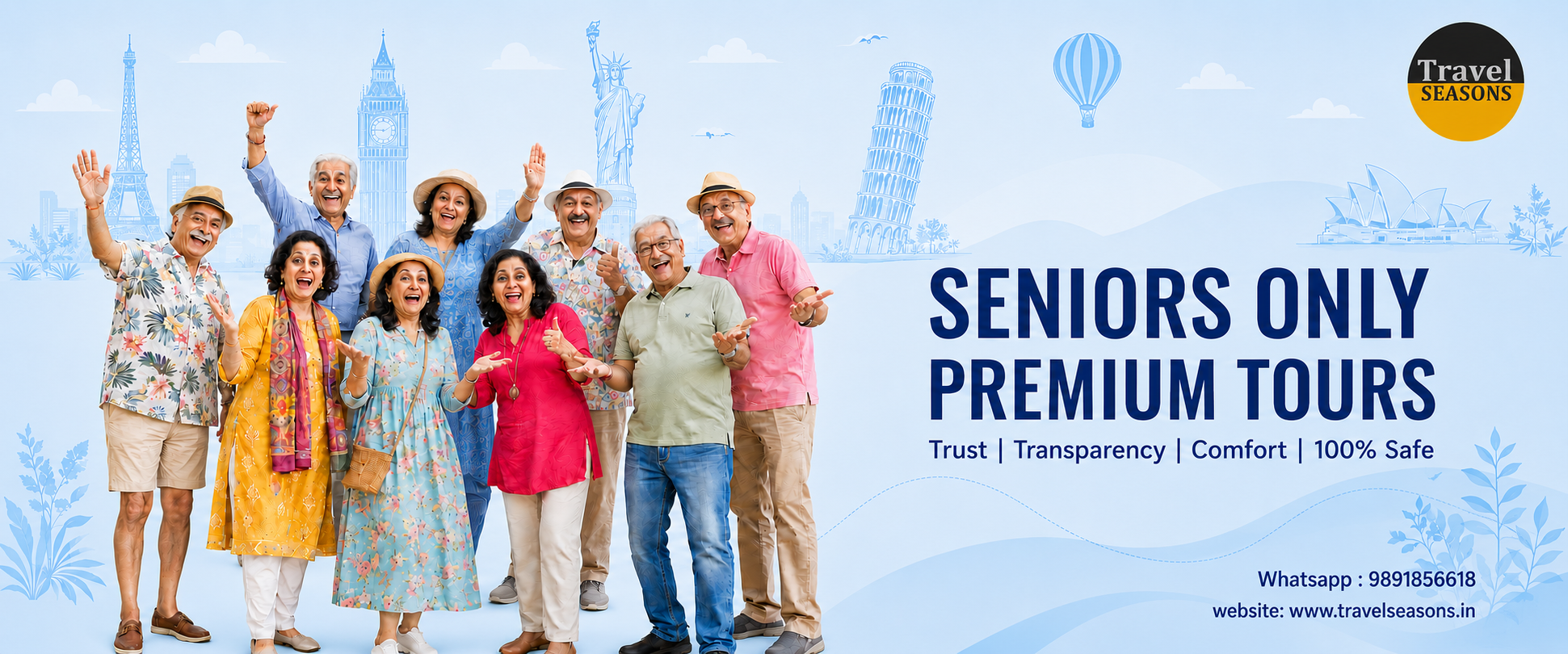 Seniors Group Tours | Travel Seasons