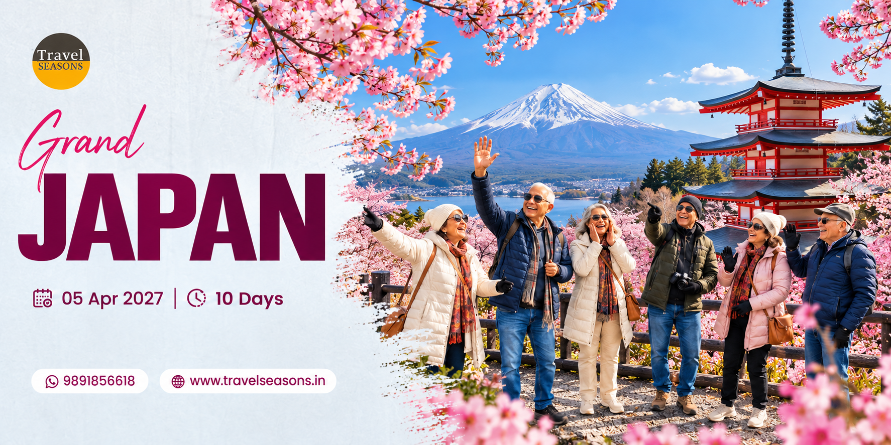 Cherry Blossom In Japan Tour Package