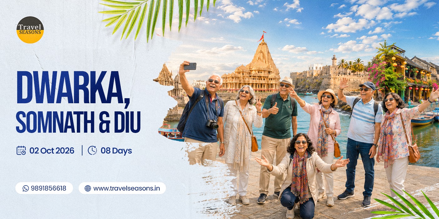 Dwarka Somnath Gir & Diu  Tour